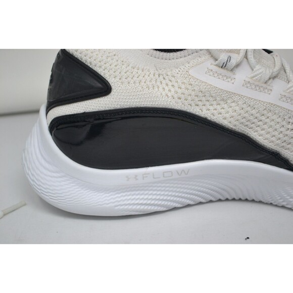 Under Armour Curry 8 FLOW White Patent 3024785-111 Sz M 10.5 W12 Basketball Shoe - Picture 10 of 16